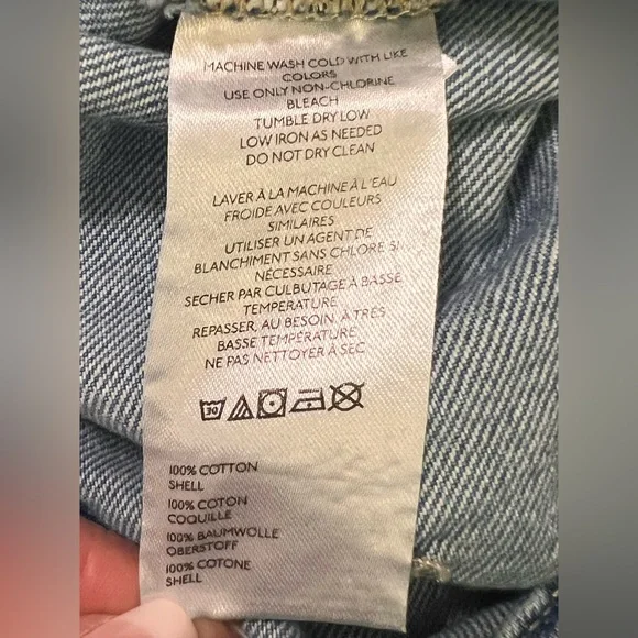 Free People We the Free Midnight Sun Denim Skort size 30 - Picture 13 of 14